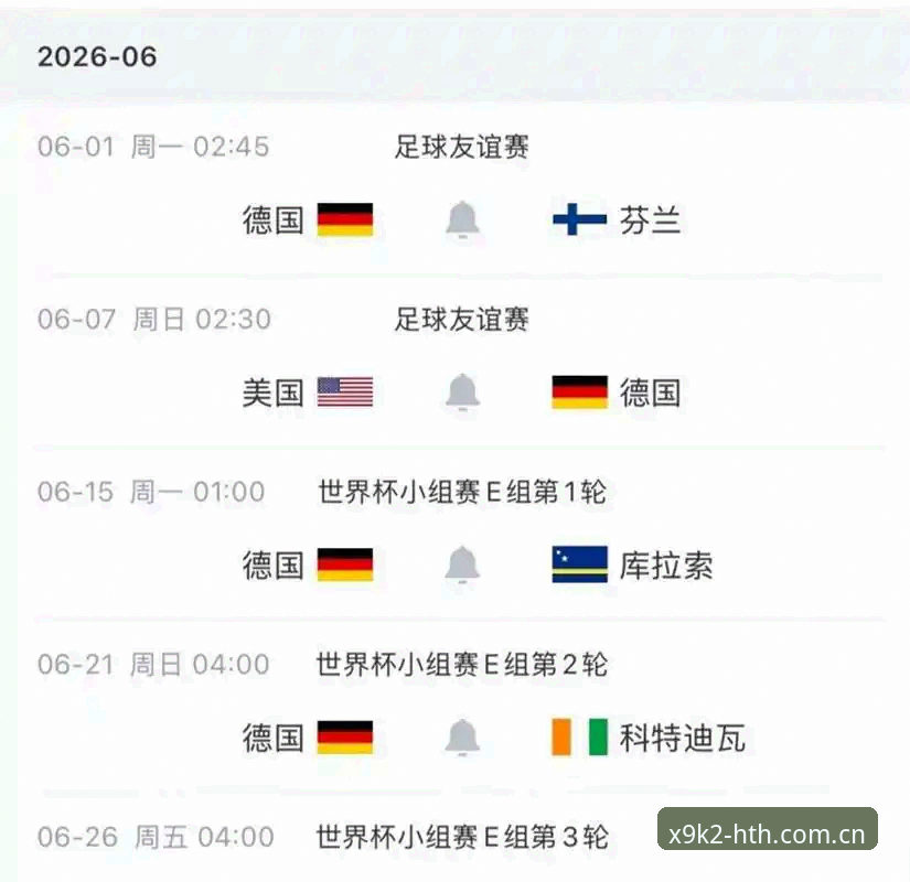 德国队世界杯名单解析：诺伊尔回归与新生代崛起的完整指南